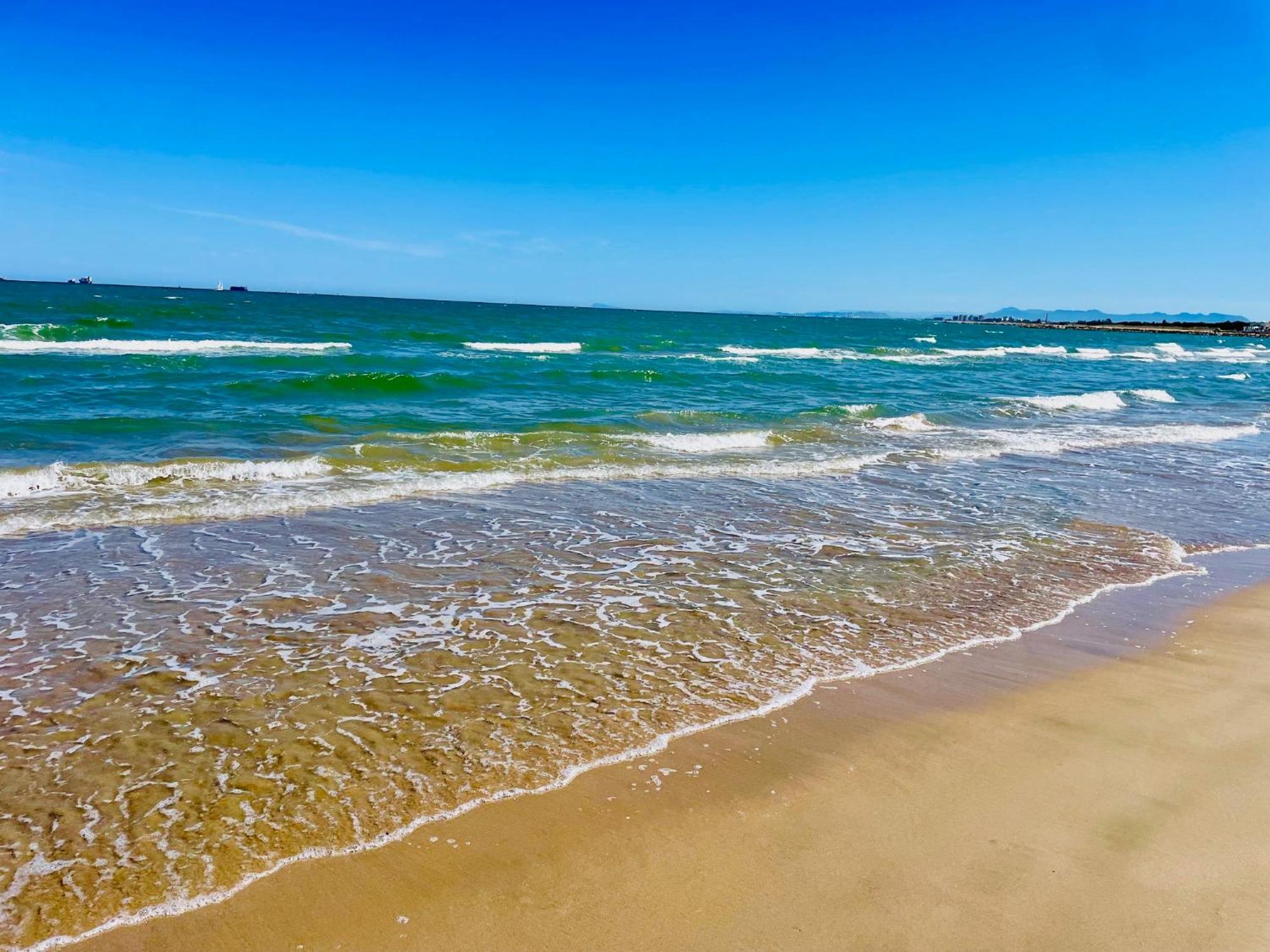 Precioso Apartamento Playa Pinedo Valensiya Dış mekan fotoğraf
